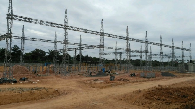 Gardu Induk PLN Kabupaten Tebo.